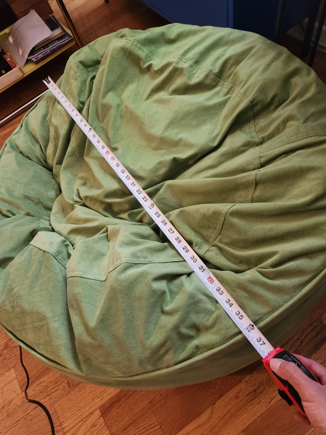 Light Green Bean Bag Chair - photo 2