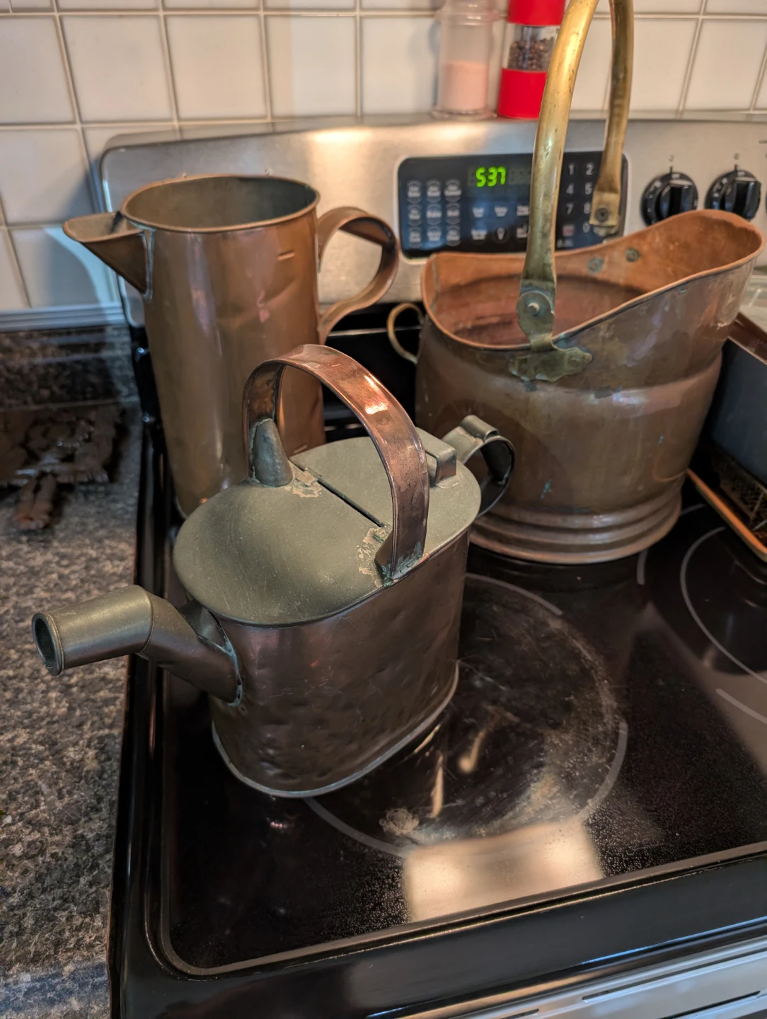 Pure old Copper and  Brass collectables