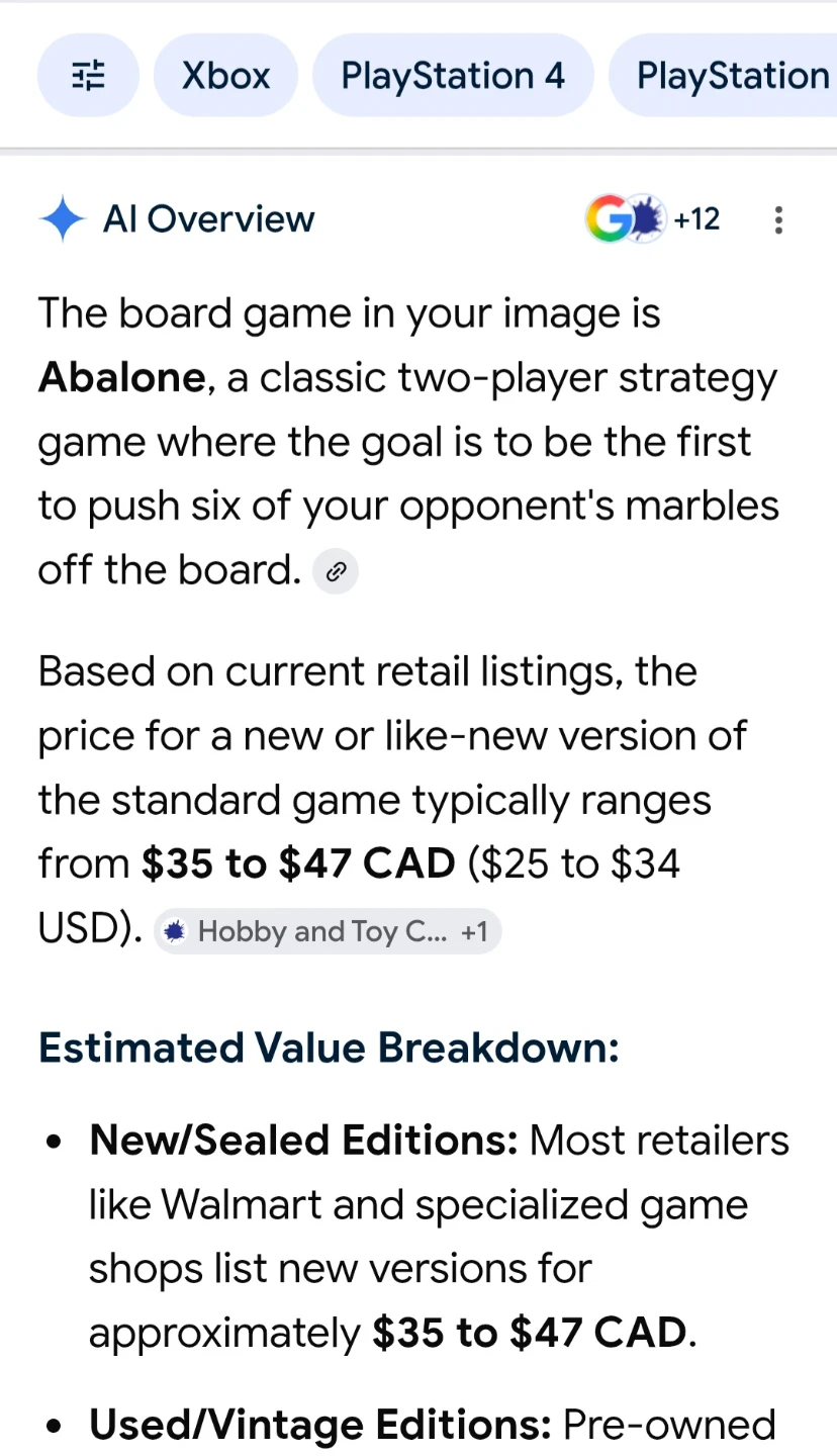 Abalone Board Game - photo 3