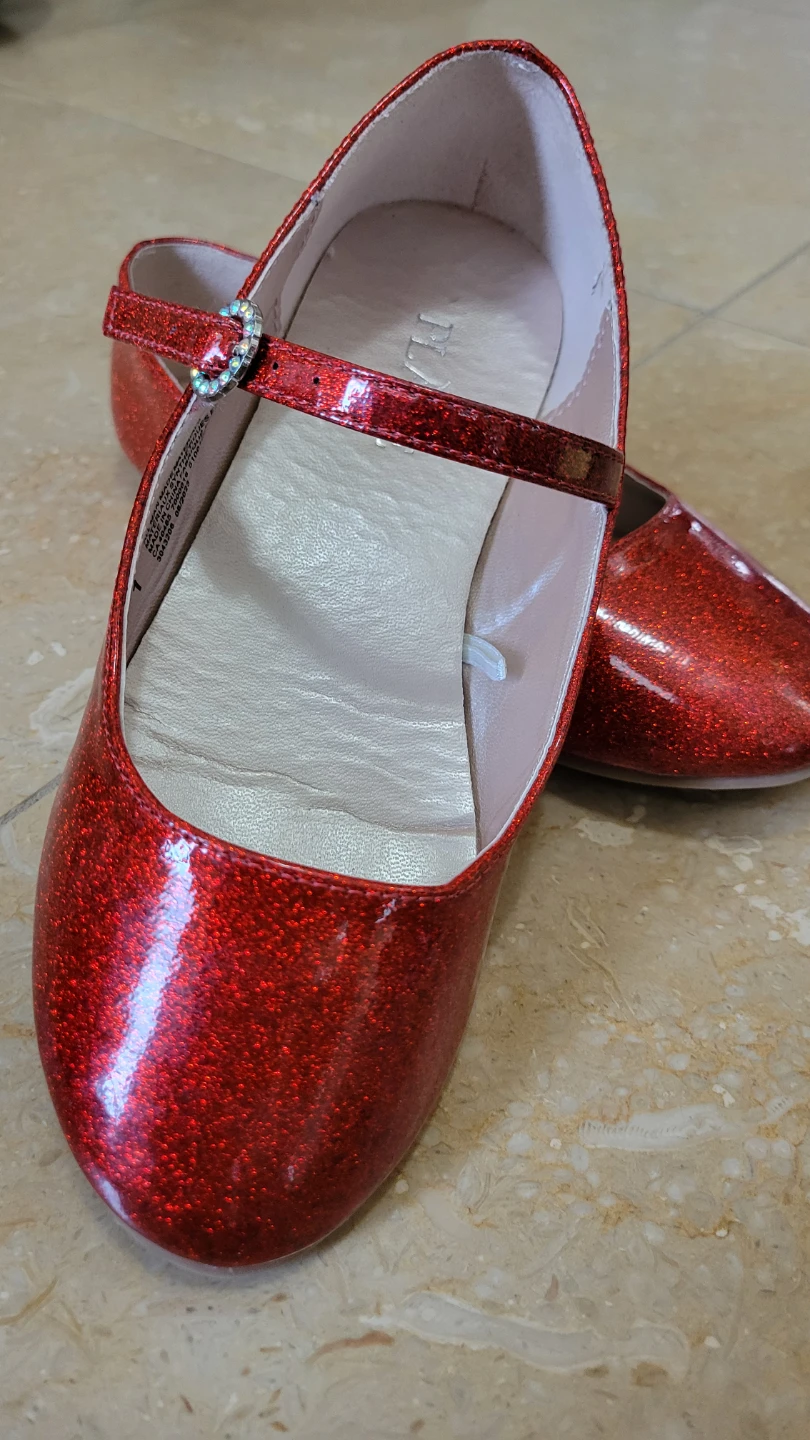The Children's Place Red Glitter Mary Jane Shoes - photo 3