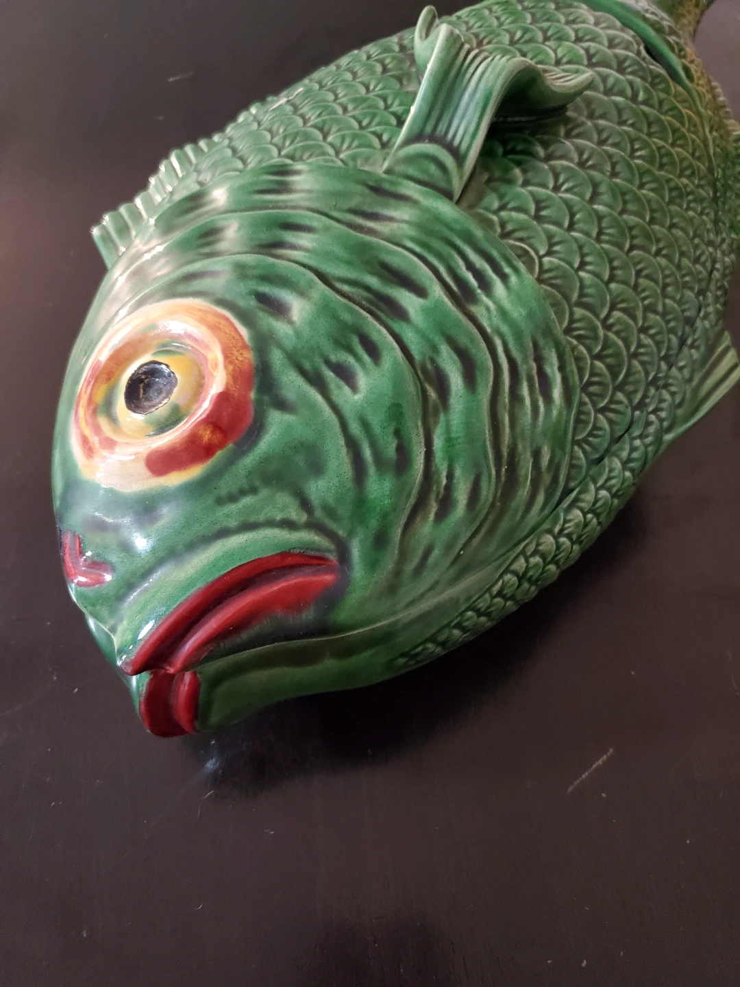 Portuguese Ceramic Fish Bowl - photo 4