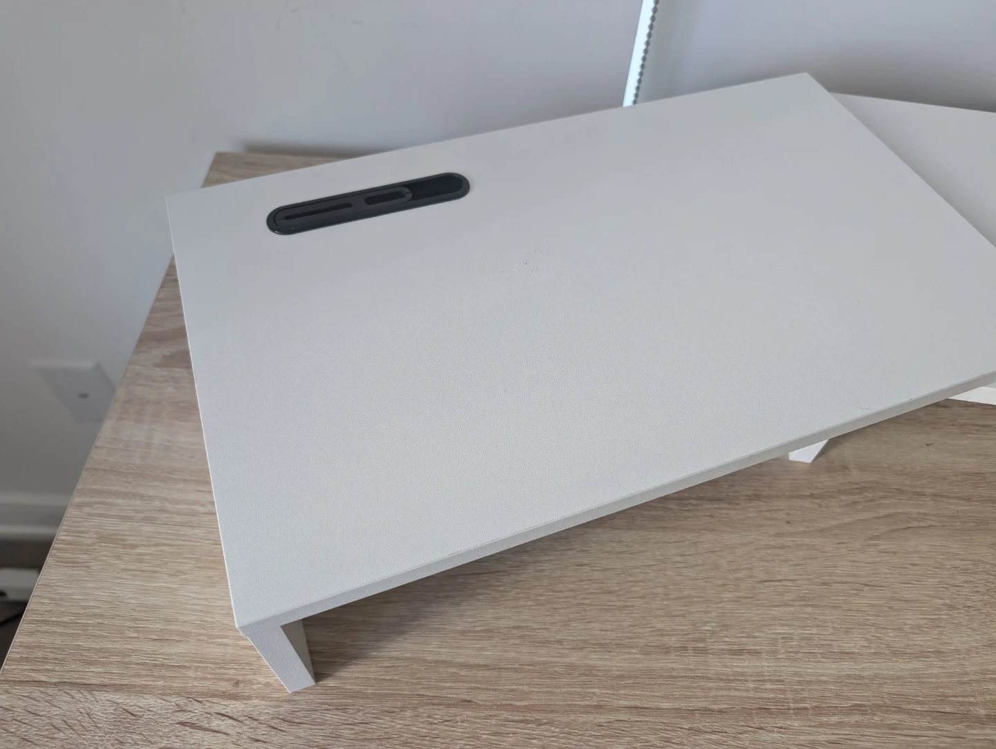 White Monitor Stand Riser