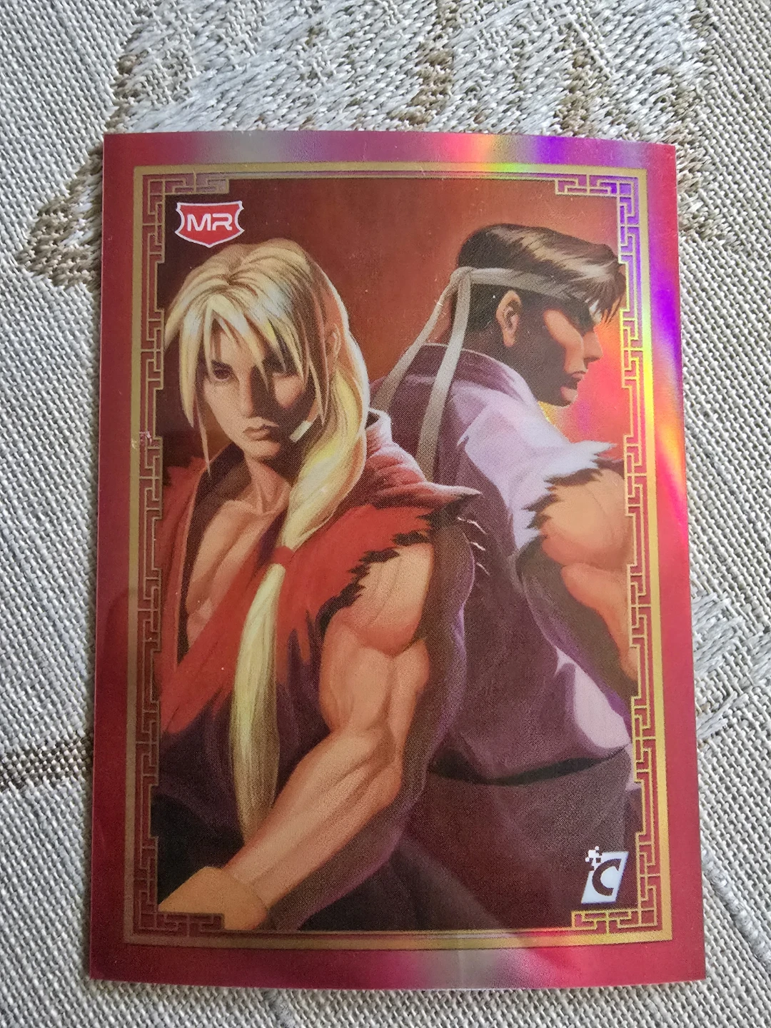 Street Fighter Alpha Meta-Rare Refractor Card