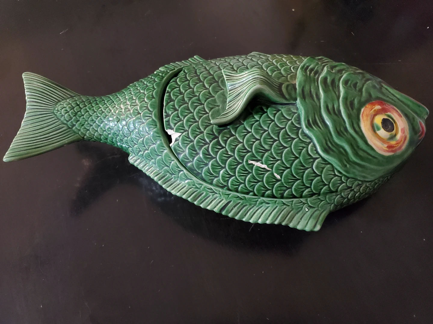 Portuguese Ceramic Fish Bowl - photo 5