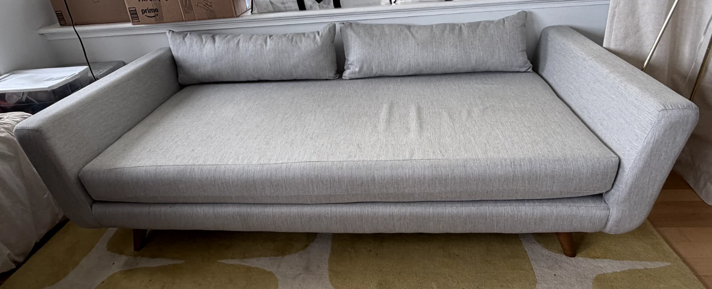 EUC Joybird Hughes Daybed - Light Grey