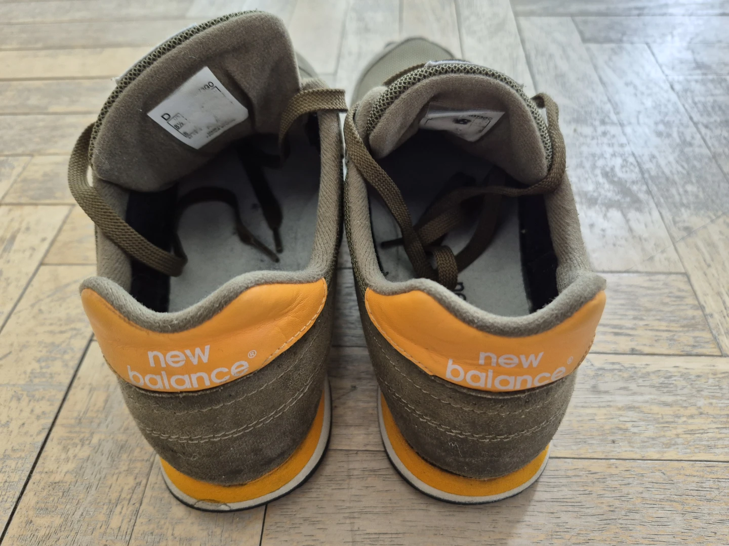 New Balance 373 Olive Orange Sneakers - photo 3