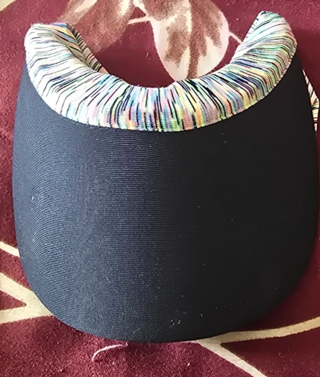 Multi-coloured Striped Visor⚽ - photo 2