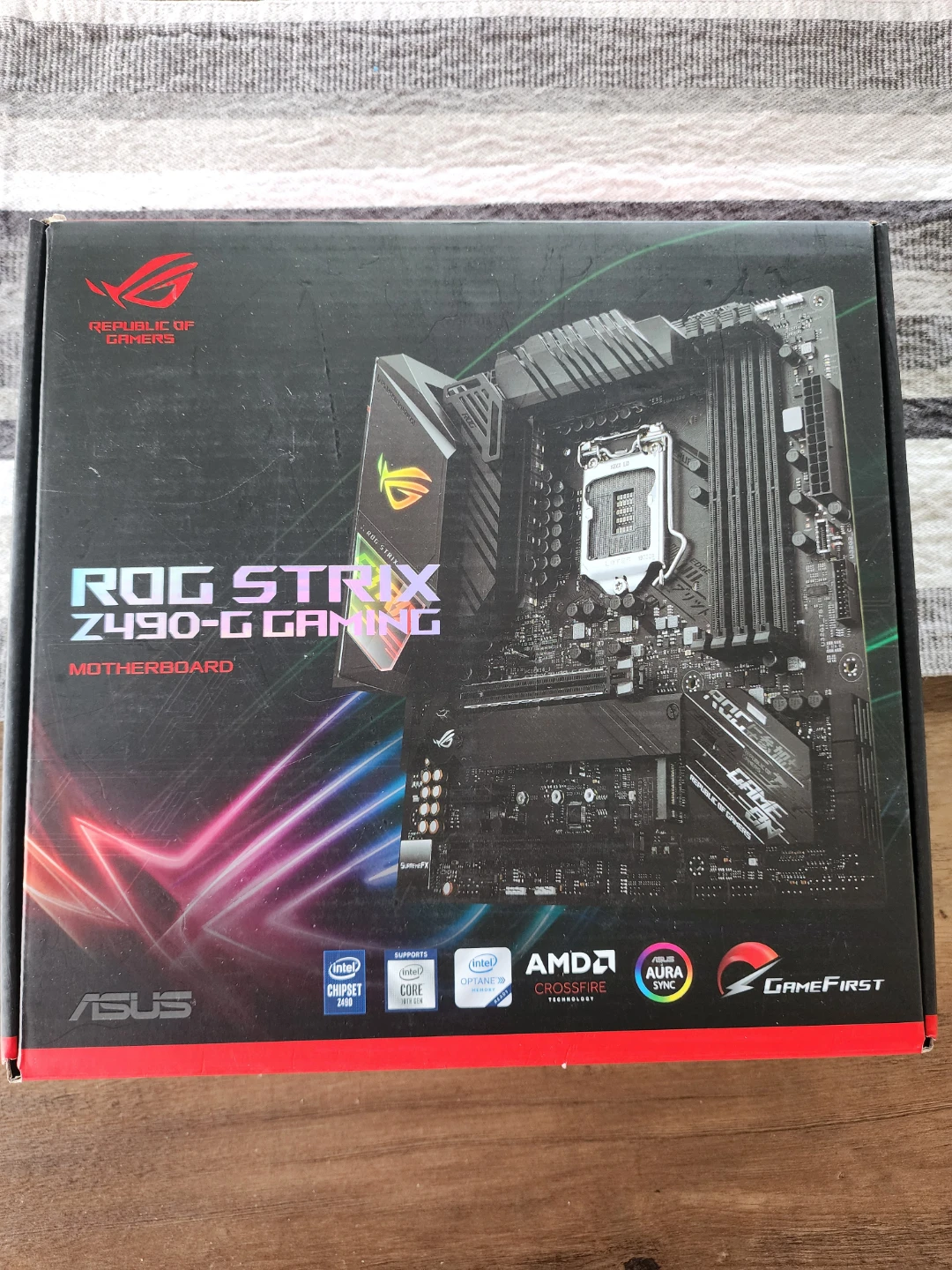 Intel Core i7-10700 + ASUS ROG STRIX Z490-G GAMING Motherboard - photo 5