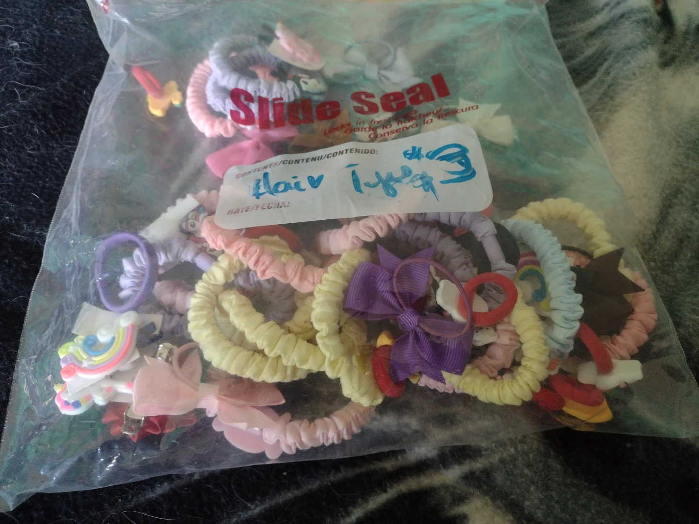 Assorted Hair Ties and Accessories