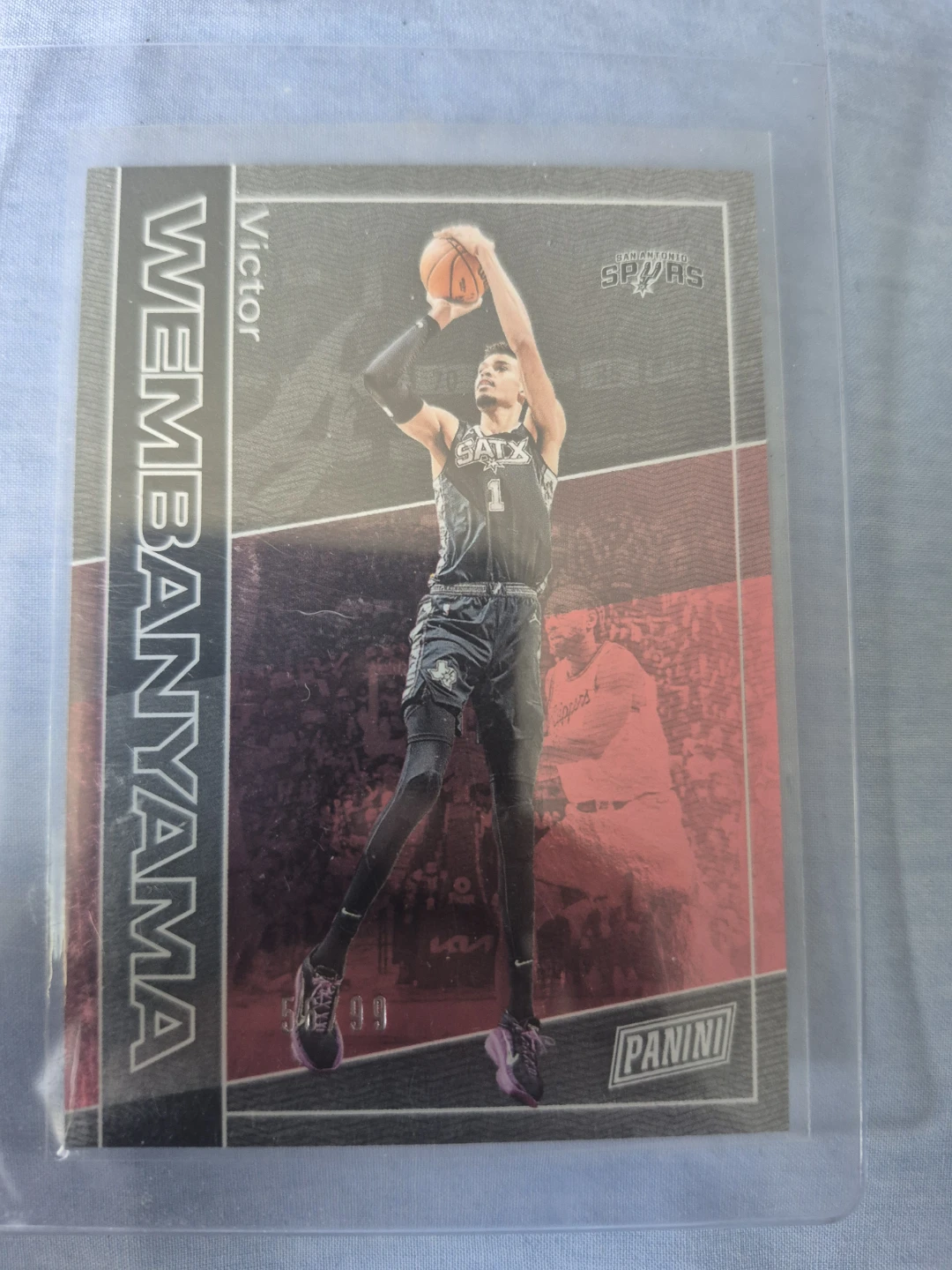 Victor Wembanyama 2025 Panini NBA Card - photo 2