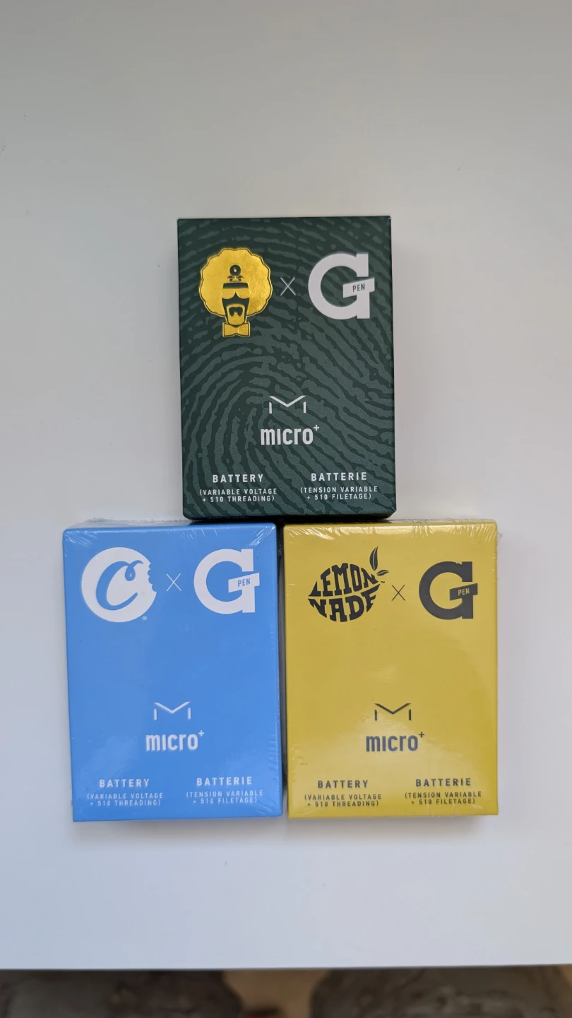 GPEN MICRO+ Battery - 510 thread limited edition collabs