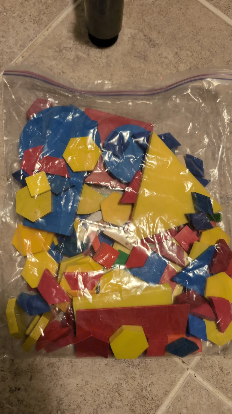 Assorted Geometric Shapes Building Blocks - photo 2