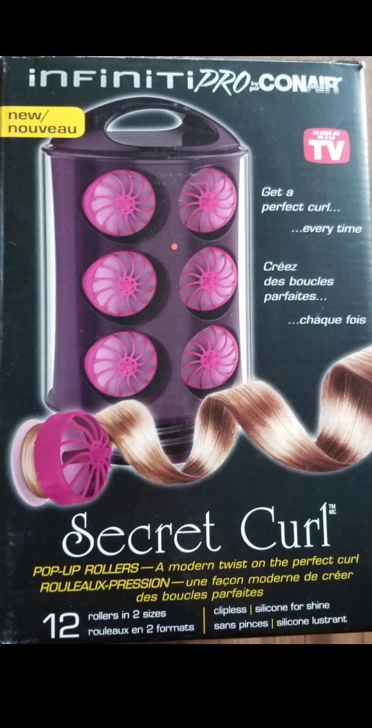 ⚽️ Infiniti Pro Conair Secret Curl Pop-Up Rollers