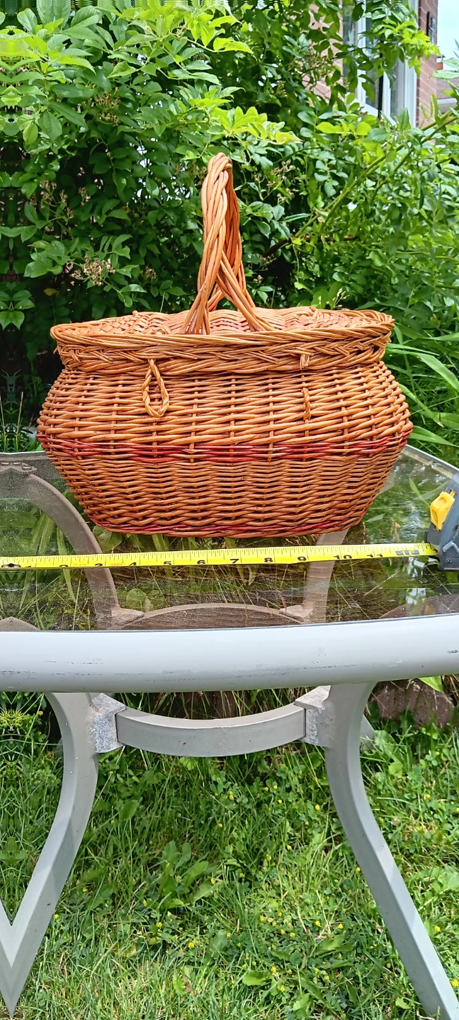 Wicker Picnic Basket - MUST be picked up by SUNDAY JUNE  28th