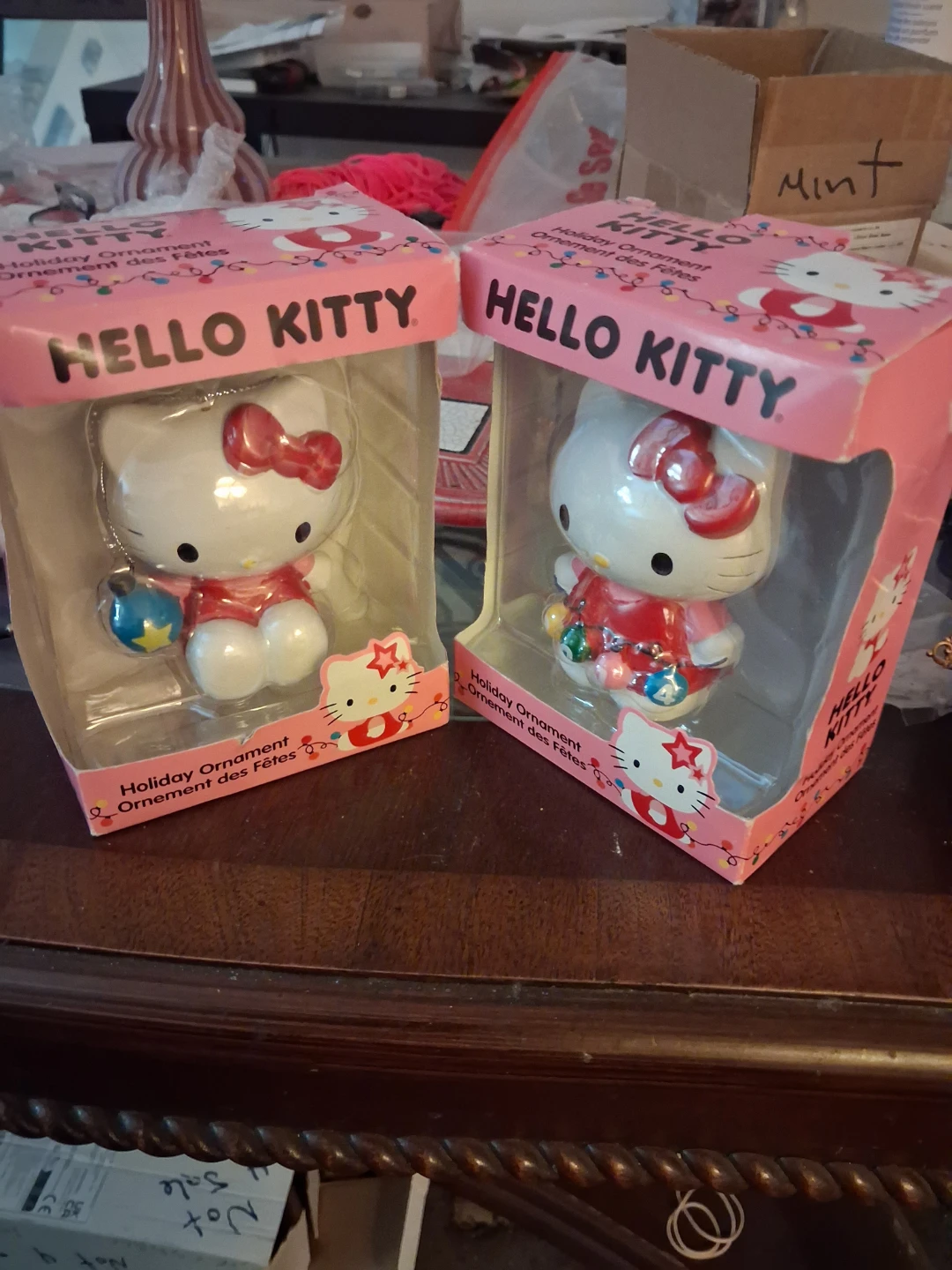 Hello kitty christmas tree ornaments