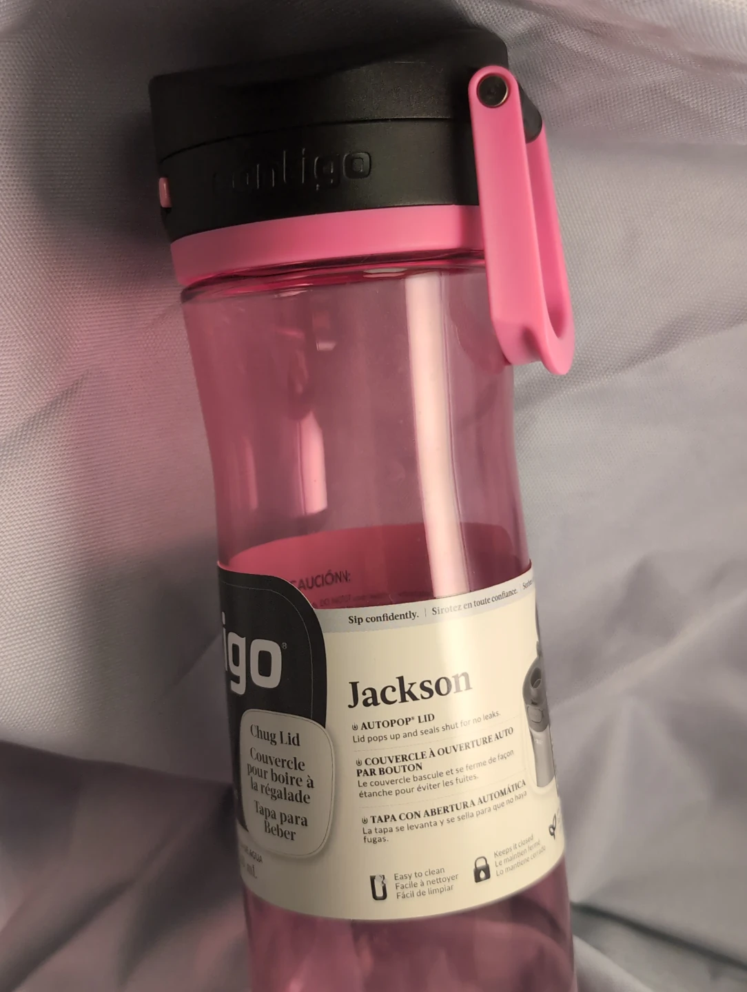 Contigo Jackson Water Bottle - 24 oz Pink - photo 4