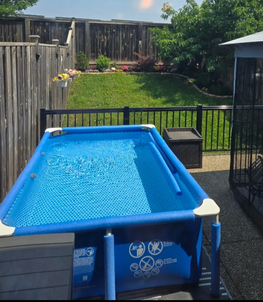 Intex rectangle pool