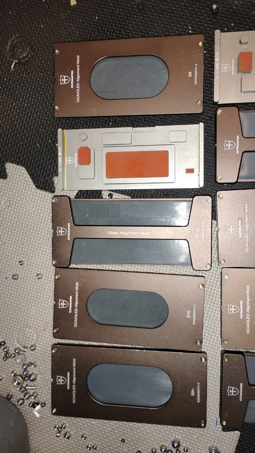 OCA/OLED Alignment Molds for various iPhone models - photo 2