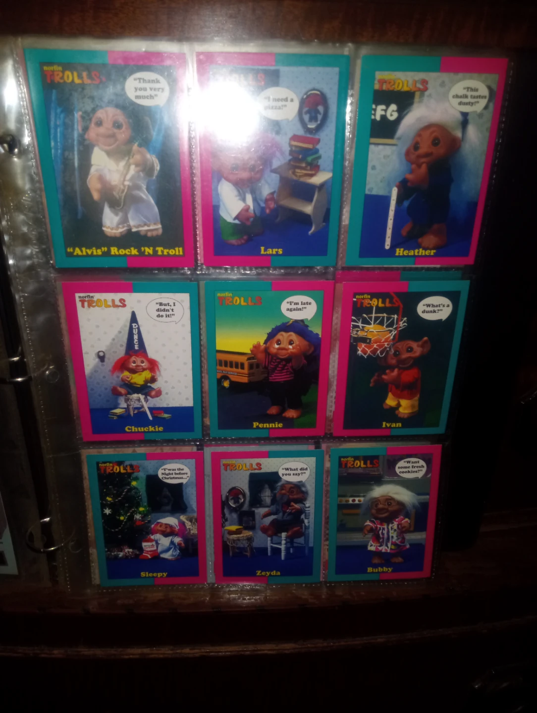 Norfin Trolls Trading Cards Complete Collection