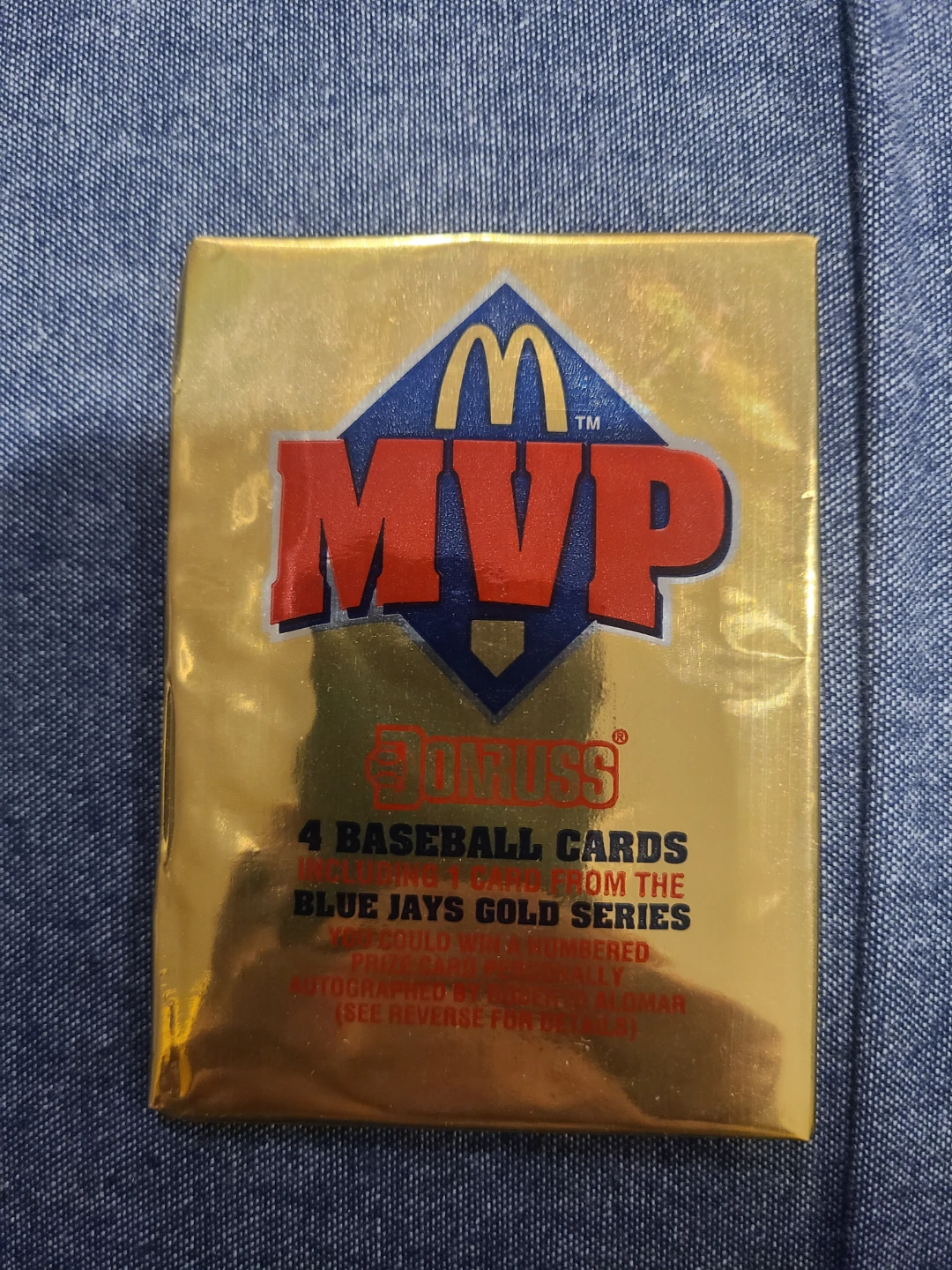 1992 McDonald's MVP Series 4 Baseball Cards Pack