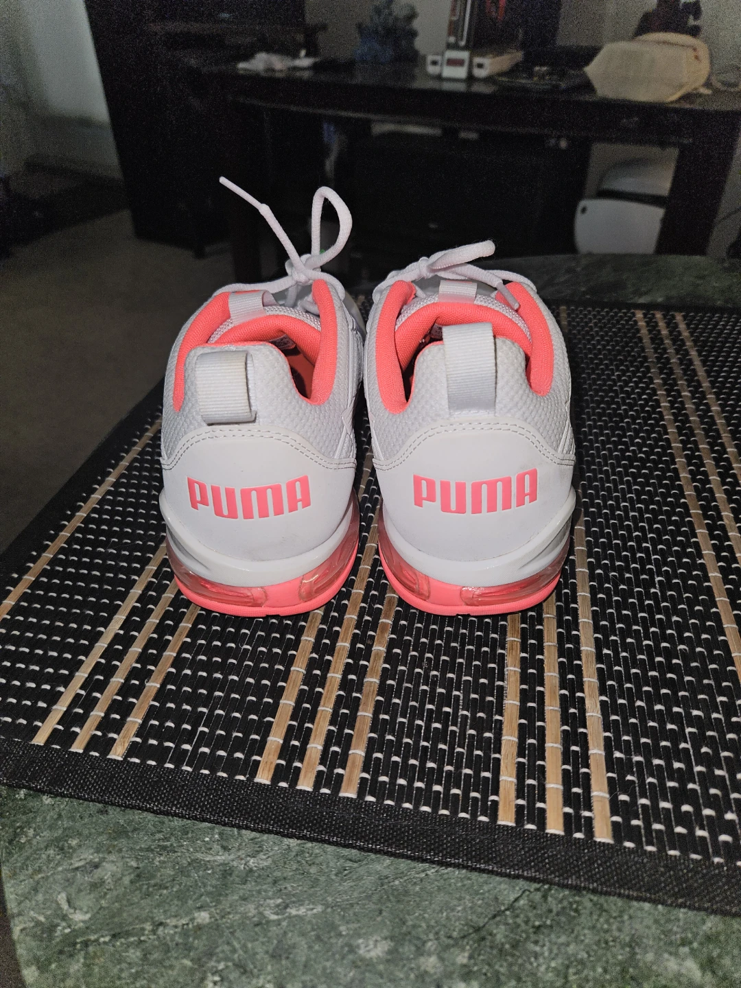 Puma Women's Running Shoes White/Coral Size 8 - photo 3