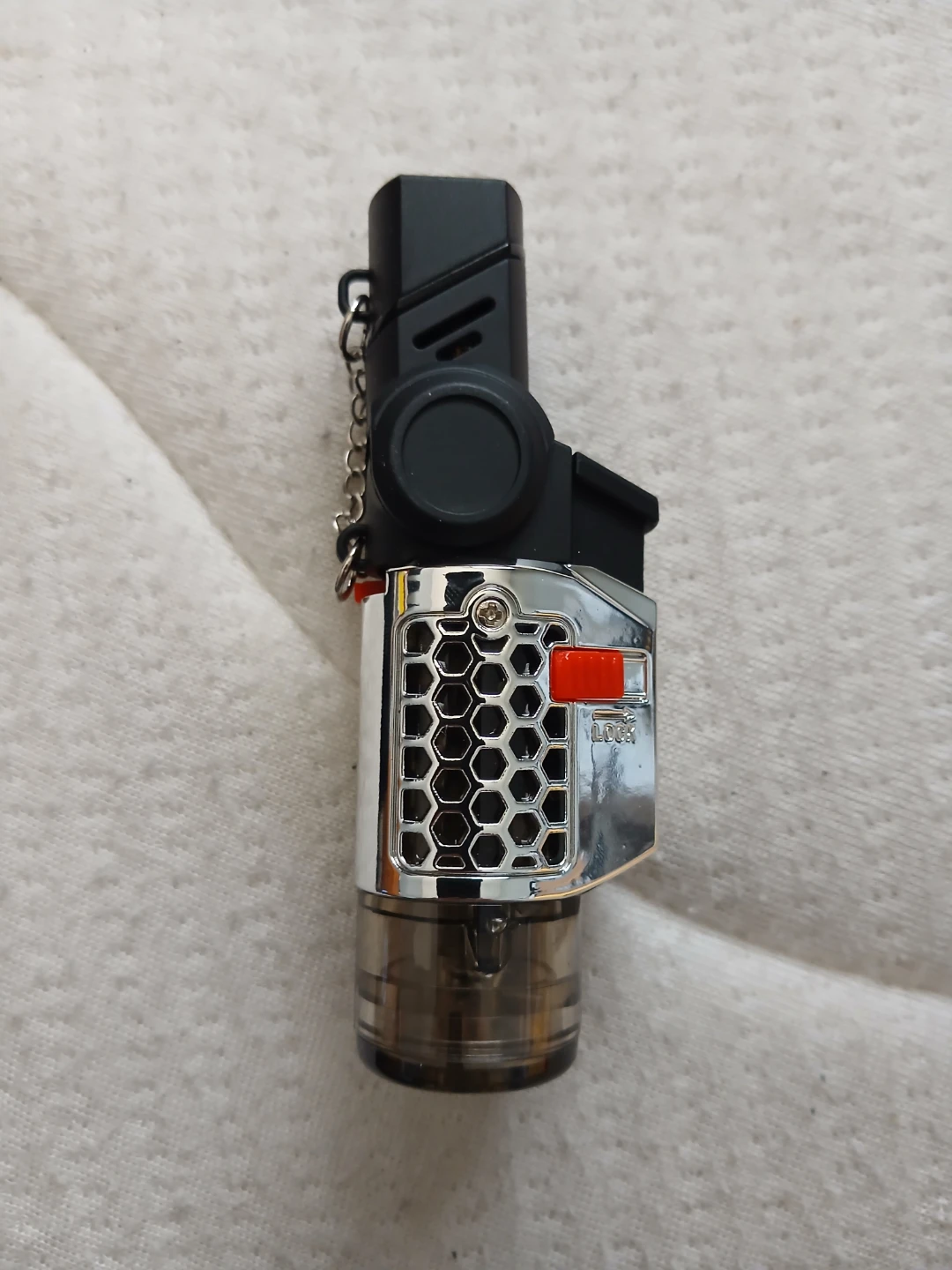 Metal & Plastic Focus Blue Flame Jet Lighter - photo 2
