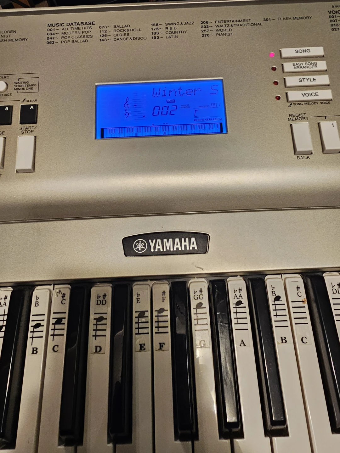 Yamaha Electronic Keyboard
