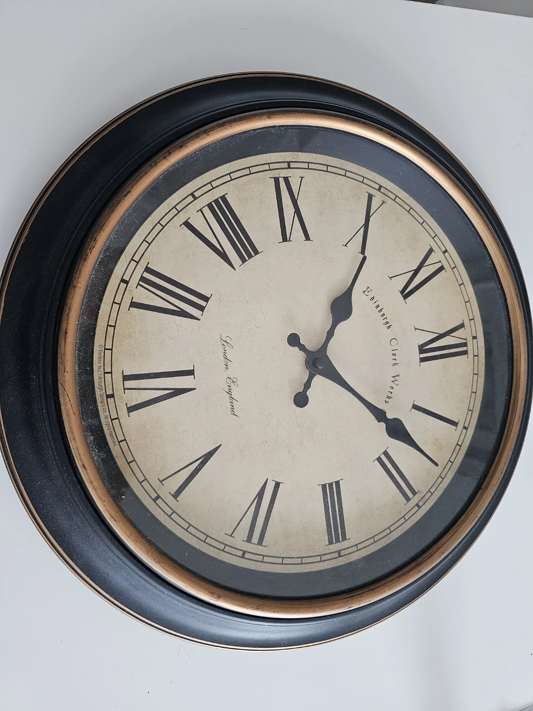 Edinburgh Clock Works Wall Clock