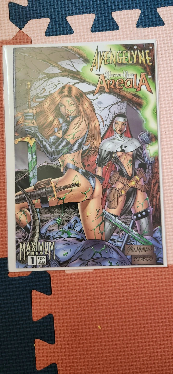 Avengelyne Warrior Nun Areala Maximum Press Comic
