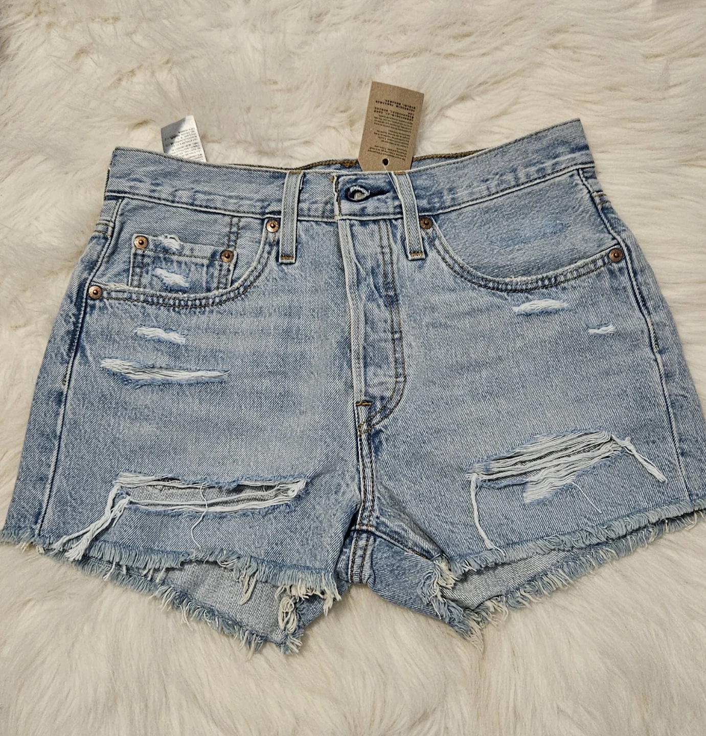 Levi's 501 Denim Shorts Women's Size 27
