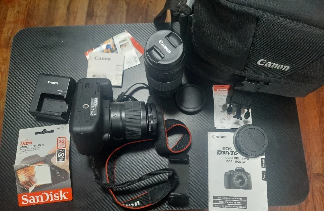 Canon EOS Rebel T3i DSLR Camera with Two Lenses & Accessories - photo 2