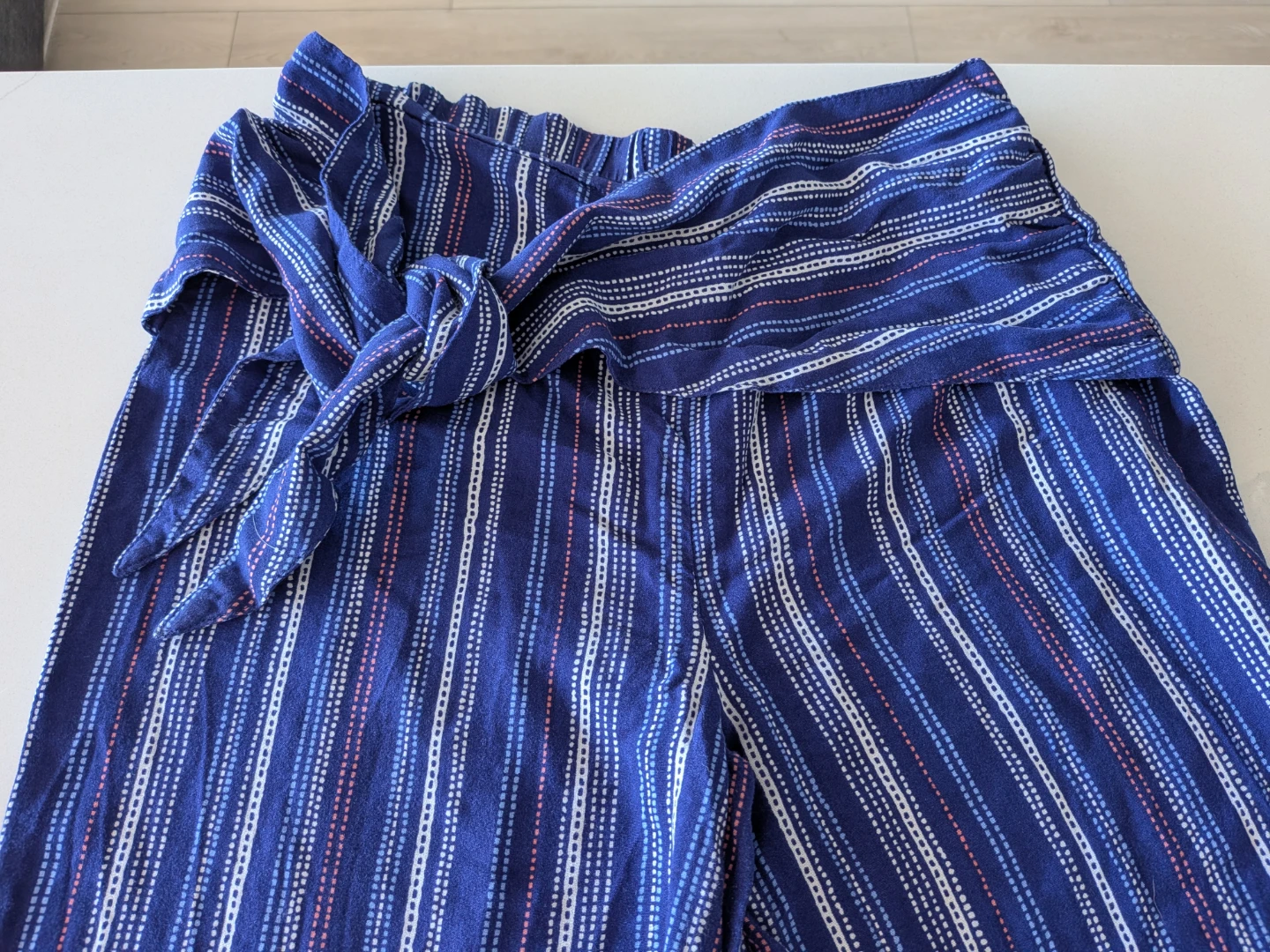 Retro Brand Striped Summer Palazzo Pants - photo 2