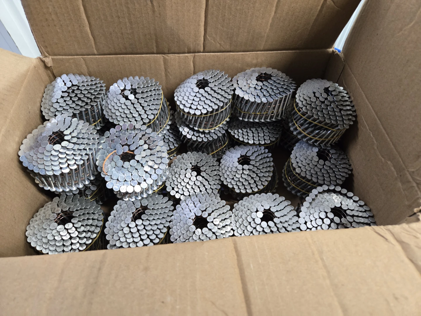 Grip-Rite 1-1/2" Electrogalvanized Wire Weld Coil Roofing Nails