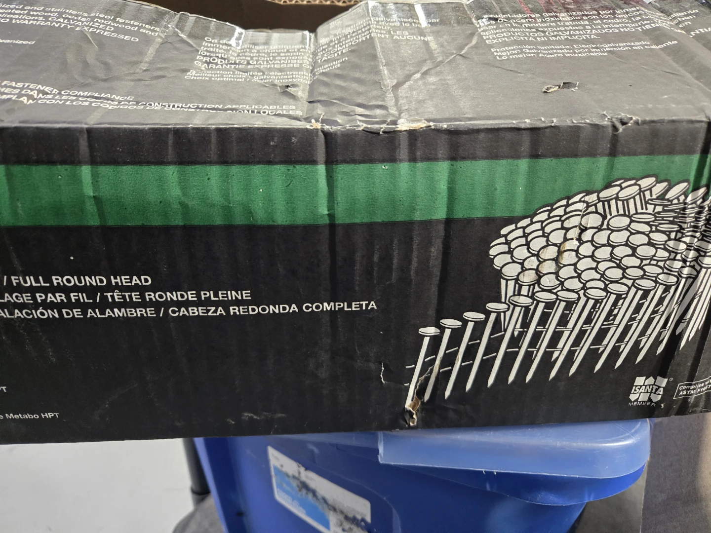 Grip-Rite 1-1/2" Electrogalvanized Wire Weld Coil Roofing Nails - photo 5