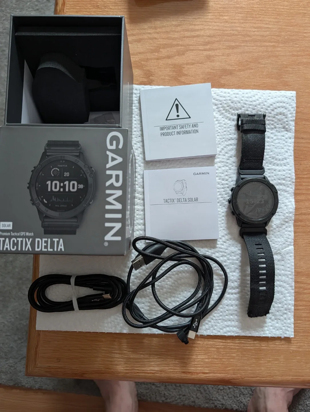 Garmin Tactix Delta Solar GPS Watch