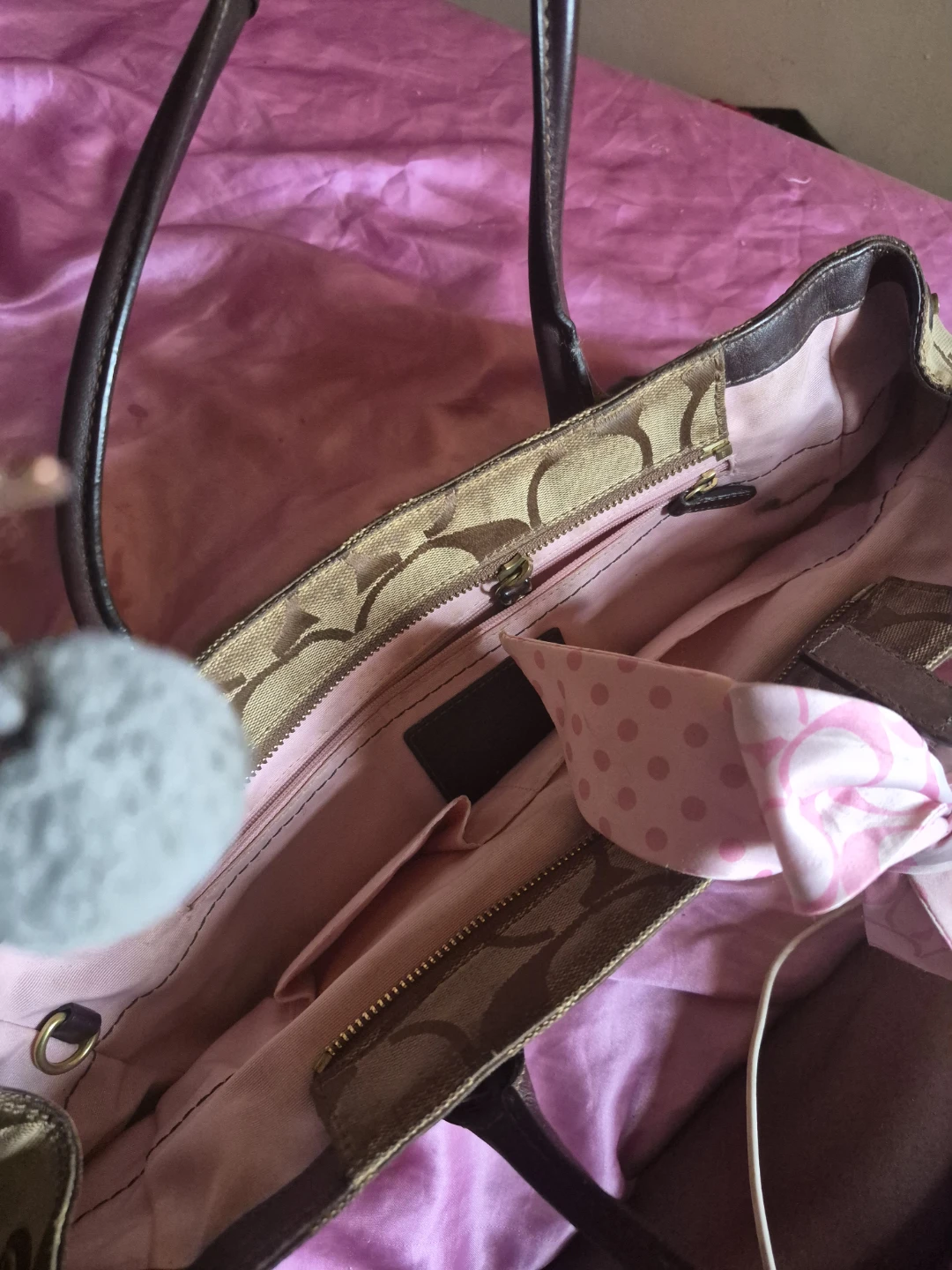 Coach Monogram Shoulder Bag - photo 2