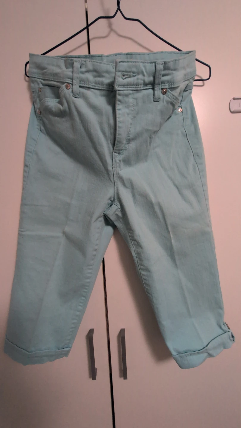 Blue Capris