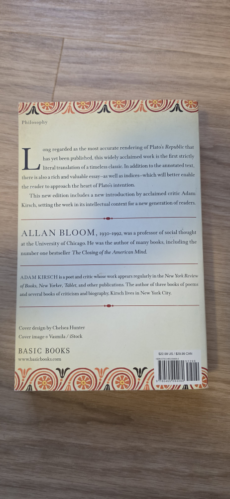 The Republic of Plato by Allan Bloom - photo 2