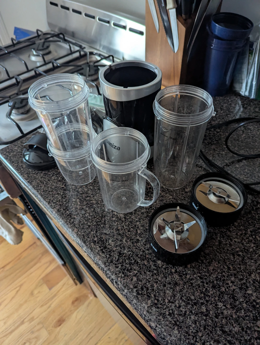 Blender Cups & Blades Set