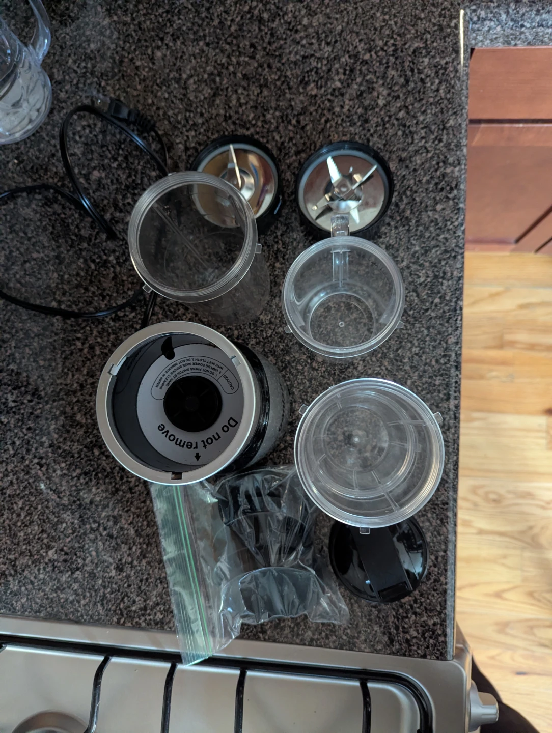 Blender Cups & Blades Set - photo 2