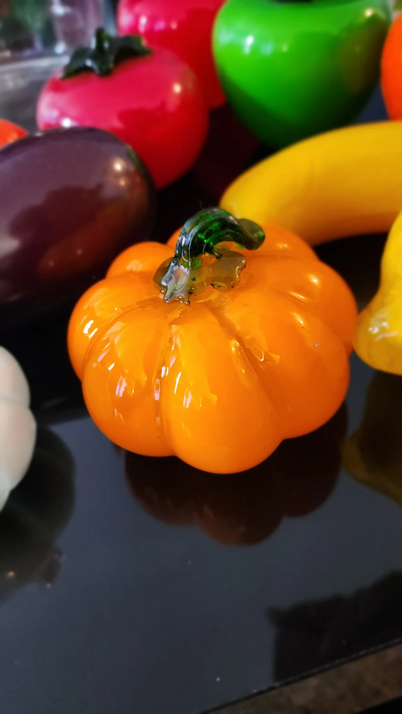 Elegant glass fruit bowl - photo 3