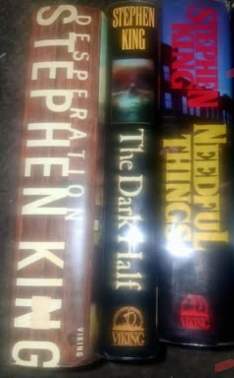 3StephenKing:Desperation,TheDarkHalf,NeedfulThings