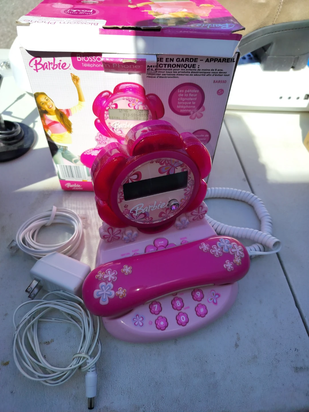 Vintage Barbie Blossom Phone