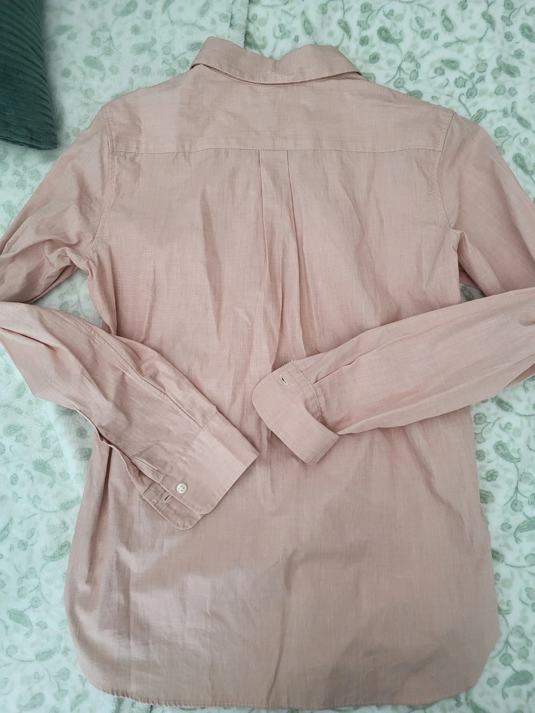 Muji Pink Cotton Button-Up Shirt - photo 3