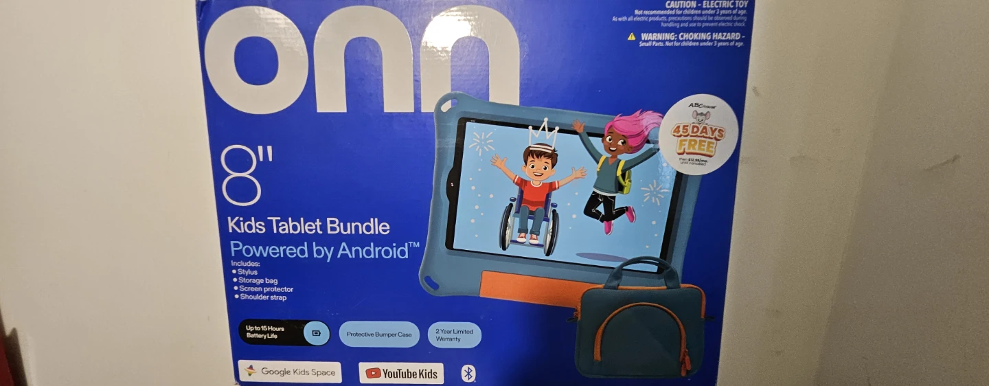 ONN 8" Kids Tablet Bundle with Accessories