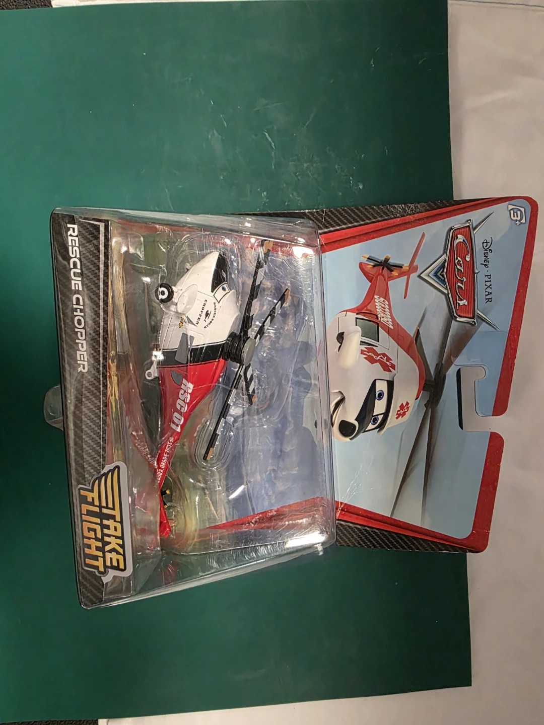 Disney Pixar Cars Take Flight Rescue Chopper Toy