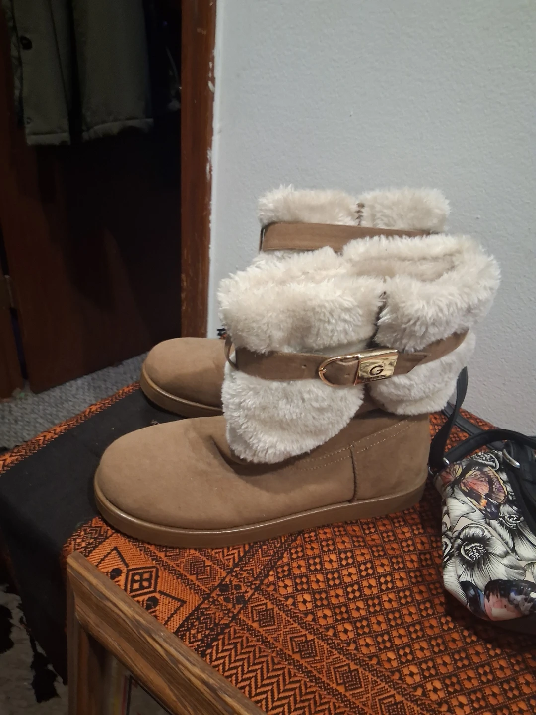 G by Guess Faux Fur Lined Boots