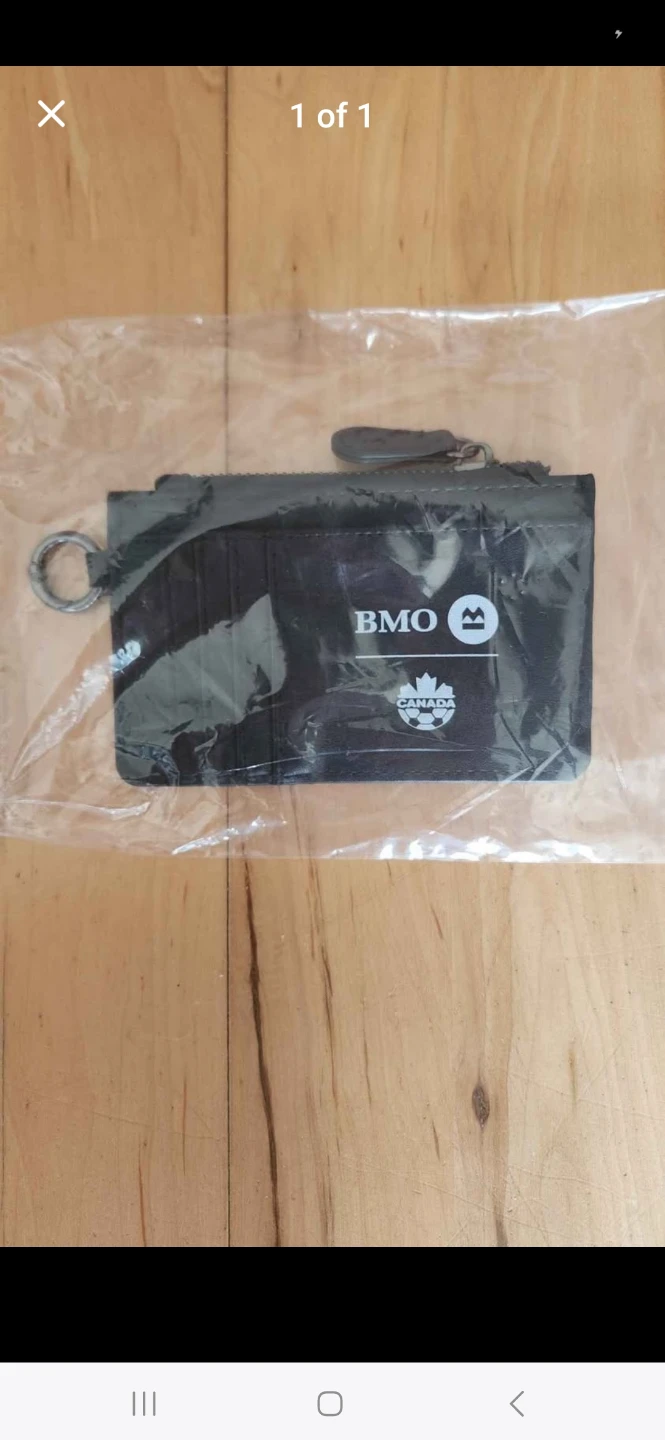 Canada Soccer & BMO Black Limited Edition Wallet/ Cardholder