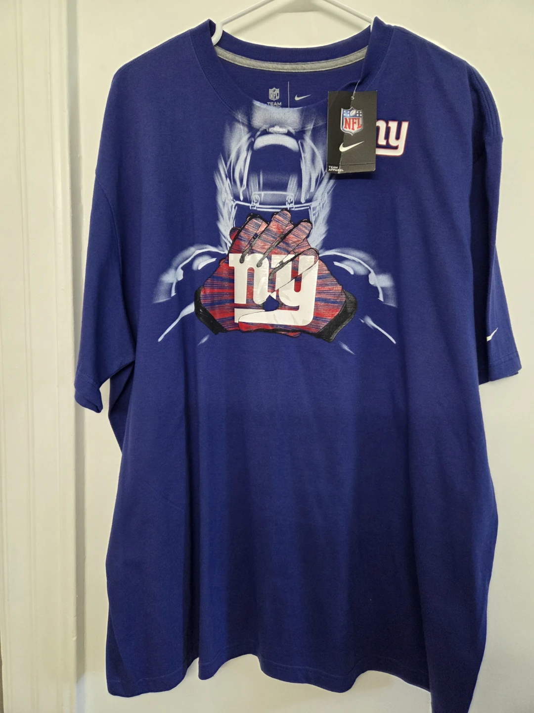 Nike New York Giants NFL Football T-Shirt Size 2XL - photo 3