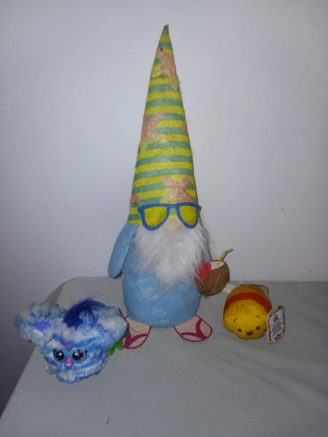 Summer Gnome and Tsum Tsum Winnie the Pooh Plush